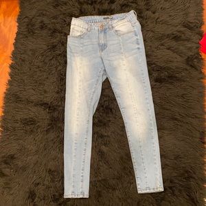 Cute blue jeans lightly used